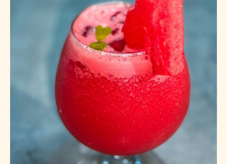 FRESH WATERMELON JUICE at Kambingan by Hideout